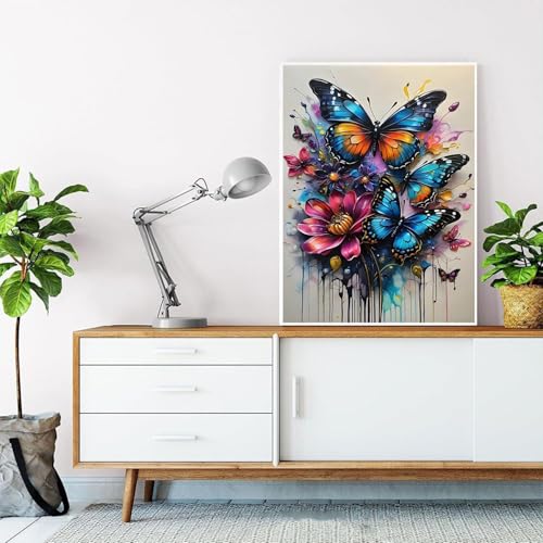 HITO Butterfly Diamond Painting Kits for Adults Butterfly Diamond Art Kits - color: G9462