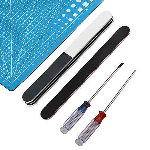 50Pcs Modeler Basic Tools Craft Set Compatible with Gundam Model Tools Kit Hobby Building Tools for Model Assemble Car Model Building Repairing and Fixing DIY Craft Kit