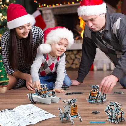 Solar Powered Kits Toys Robotics for Kids Ages 8-12, STEM Toys - color: Gray Kits
