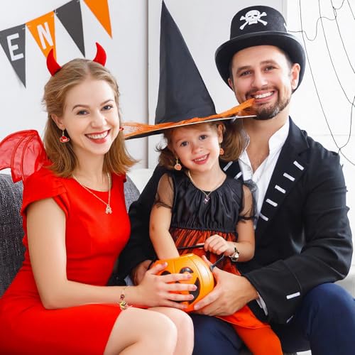SANNIX 350Pcs Halloween Charms, Gold Enamel Charms Pumpkin Ghost - color: Halloween Color