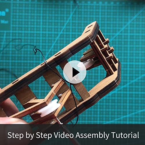 YAQUMW European Medieval Retro Wooden Cranes Crafting and Building Challenging Tabletop Game Toy Model Kits-1:36 Scale DIY 3D Wooden Puzzles for Personal Interest