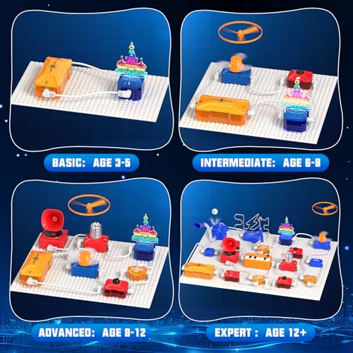 Science Kit for Kids, Electronic Exploration STEM Toy 671+ Projects
