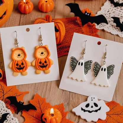 9pcs Halloween Polymer Clay Cutters - color: Halloween Spider