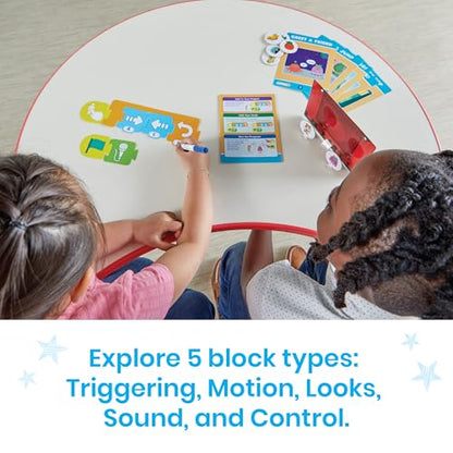 hand2mind ScratchJr Block-Based Coding Student Activity Set, Learn to Code, Computer Science and Programming for Kids, STEM Activities, STEM Classroom, Coding for Kids, Science Teacher Supplies - style: Student Activity Set