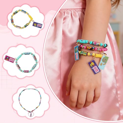 LUKAVIR Bracelet Making Kit, 100PCS Beads and Charm Set - color: 100 PCS