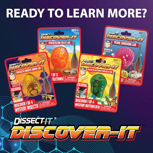 Discover-It Ancient Amber, Science Lab Kit, STEM Toys for Kids, Ages 5+ - style: Ancient Amber