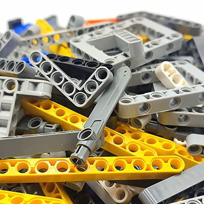 ZHX Technical Beam Set 266 Pieces - Chassis Frame Liftarm Beam Parts Piece Axles Connector for Technic Car STEM Engineering Building Brick Compatible with Major Brand Toys - style: Beam