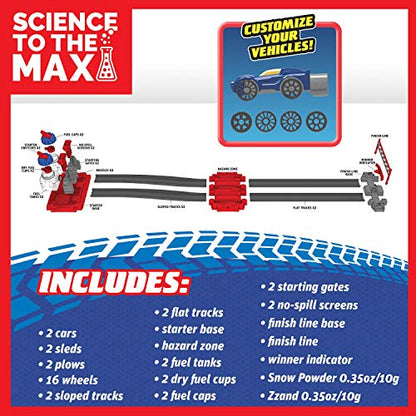 Be Amazing! Toys Science to The Max DIY Rocket Car Science Experiment for Kids & Teens - STEM Chemistry Kit for Boys and Girls - Make Your Own Water Rocket with Race Track for Ages 8+