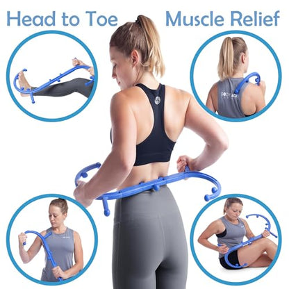 Body Back Buddy Classic Back Massager & Neck Massager for Pain Relief, Blue - color: Blue, size: Classic