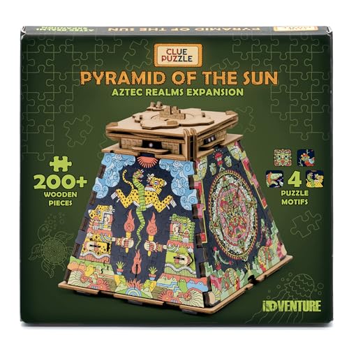 iDventure Cluepuzzle Pyramid of the Sun, Aztec Realms Expansion - color: Extension Aztek
