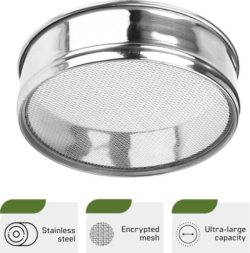 6'' Stainless Steel Sprouting Tray – Round 2-Tier Seed Gardening Planter Tray for Microgreens Broccoli Sprouts Growing Kit Microgreens Tray Germination - size: 2-Tier, 6"