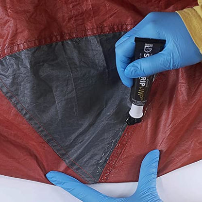 GEAR AID Seam Grip WP Waterproof Sealant and Adhesive for Jackets, Tents, Sleeping Pads and Outdoor Fabric | Repairs Rips, Seals Seams on Nylon, Canvas and Vinyl - style: 1 oz - 3 Pack
