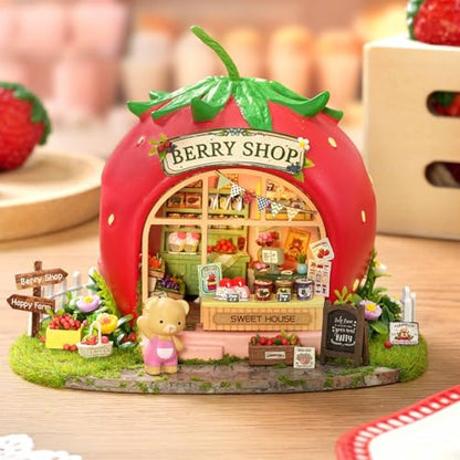 DIY Miniature House Kit with Furniture for Kids Teens Adults Aged 14+