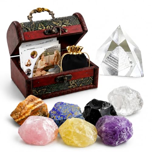 Crystals and Healing Stones, 9 Pcs Natural Protection Crystal Set - color: Colorful (Set 9)