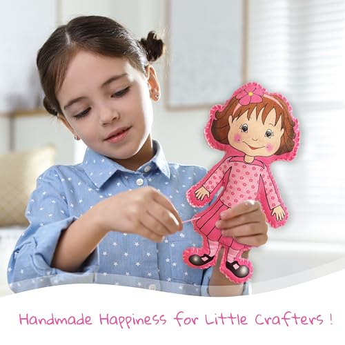 June Garden Ava & Mia Sew Your Own Doll Kits, 2-Pack, Age 5+ - color: 2-pack