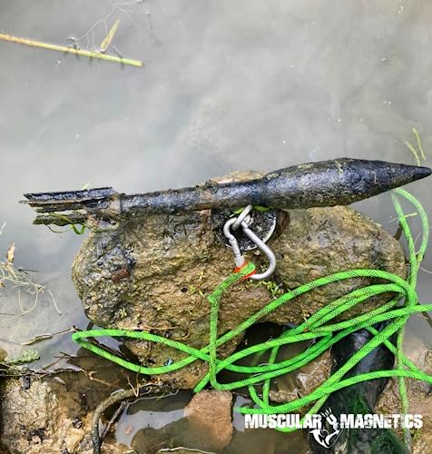 1325 lbs Large Magnet Fishing Kit | Complete Double Sided Fishing Magnet | Includes Strong Neodymium N52 Magnets, Durable 100ft Rope, Grappling Hook + More | Outdoor Treasure Hunting & Metal Detecting