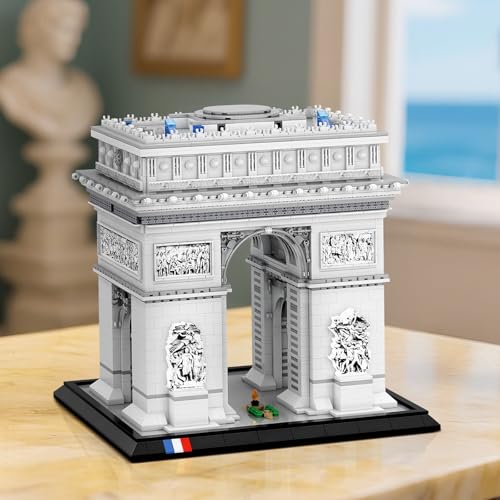 Reobrix Arc de Triomphe Building Set Paris Landmark Architecture Model Kit