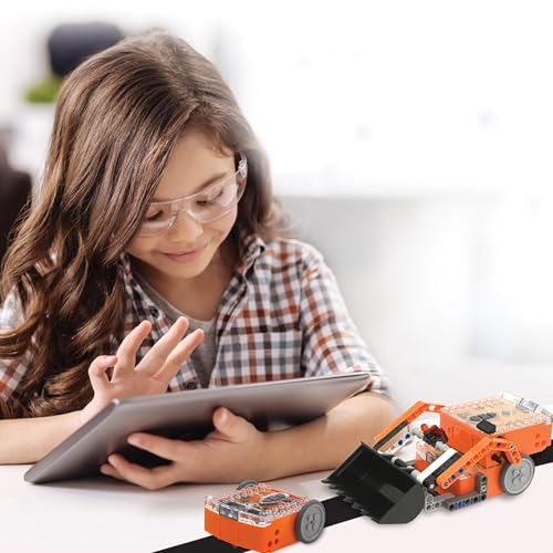 HamiltonBuhl EDIBOT-2 Edison Educational Robot Kit (Set of 2) - STEAM - Robotics and Coding, Fully Graphical Robot Programming Language