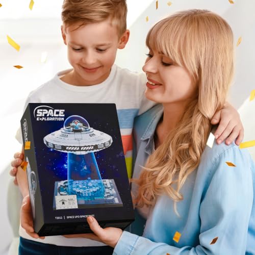 BNG UFO Space Building Block, UFO Toy Building Set - style: UFO Set
