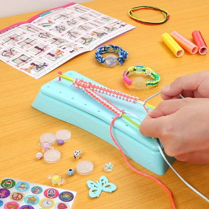Friendship Bracelet Making Kit for Girls - Arts Crafts for Kids String - color: Friendship Bracelet Making Kit