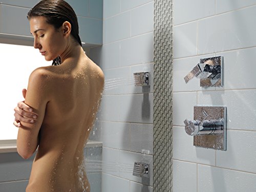 Delta Faucet Ara 6-Setting Shower Handle Diverter Trim Kit, Diverter Valve Trim Kit Chrome, 6 Way Shower Diverter, Delta Diverter Trim, Chrome T11967 (Valve Not Included) - color: Chrome