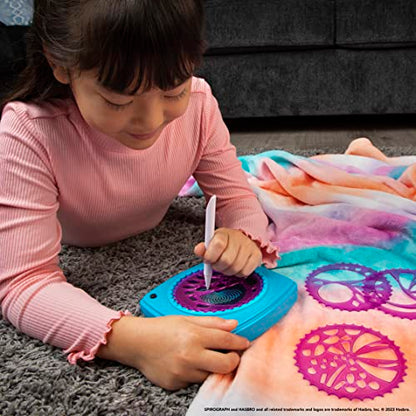 Spirograph Doodle Pad– Arts and Crafts, Scratch Art, LCD Writing Tablet for Kids, Kids Toys, Art Supplies, Drawing Kit, Spiral Art, Double-Sides Stylus, Build-in Storage, Stencils Included, Ages 5+ - style: Doodle Pad