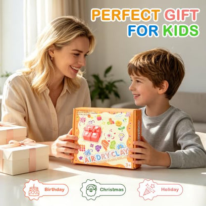 Air Dry Clay for Kids 36 Colors Birthday Gifts Toys for Boys Girls 3-8