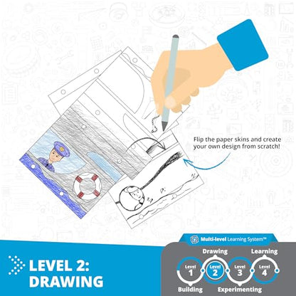 Engino STEAM Labs, How Buoyancy Works, STEAM Toys for Ages 8+, Construction Kit, STEM Project for Girls & Boys, Learning & Education Toys, Experiment & Art Activities (4 Models) - style: How buoyancy works?