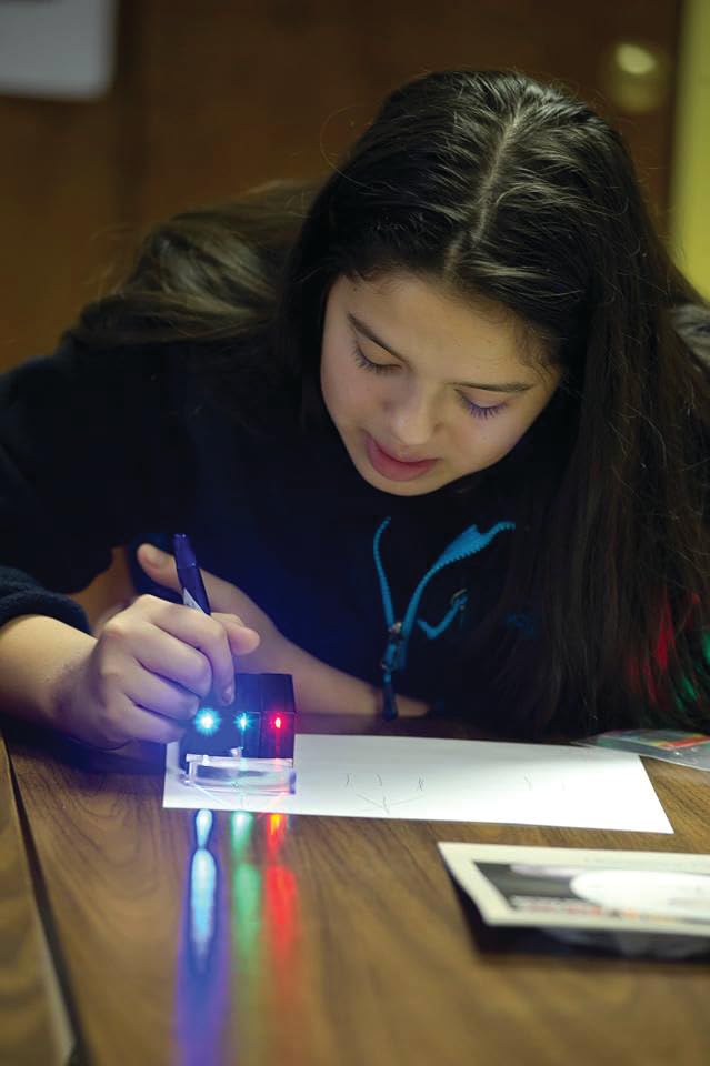 Tech Light Lab LED Color Mixing Kit Grades 2-8 RGB Kids Optics Experiments