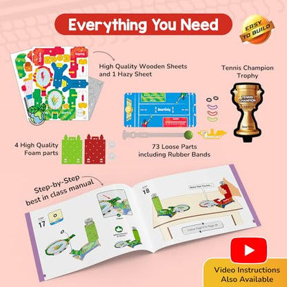 Smartivity DIY Tabletop Tennis Game for Kids 6-12 Years - style: Tabletop Tennis