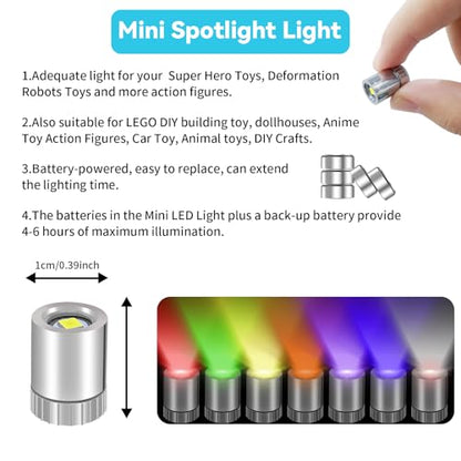 10PCS Mini LED Purple Lights for DIY Craft, Model Displays, Miniatures - color: Purple