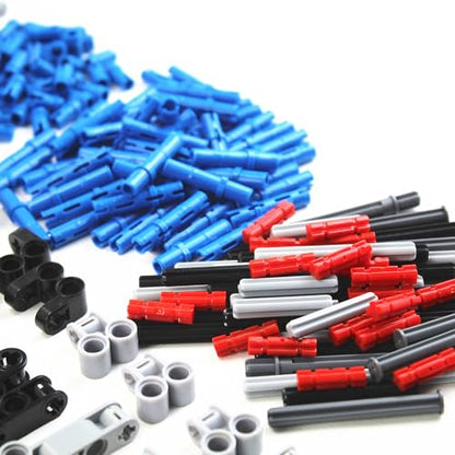 510 Pcs Technical Block Technical Parts Pieces Sets Liftarm Beams Bricks Bulk Axles Pins Panels Frame Beams Connectors MOC Buildings Compatible with Major Brands Toys for Boys Adults - style: MA520