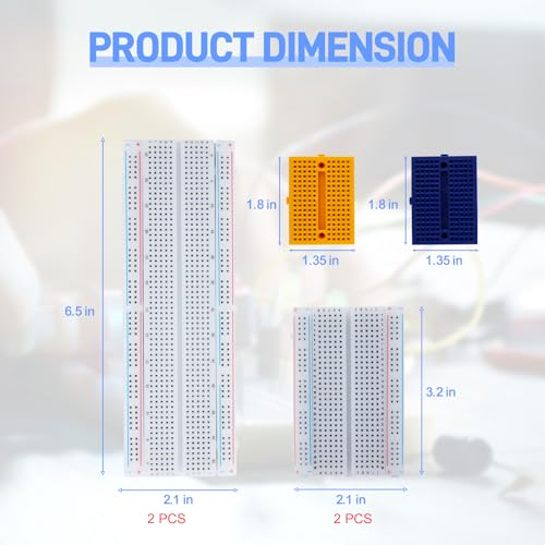 276Pcs Solderless Breadboards & Jumper Wires Kit