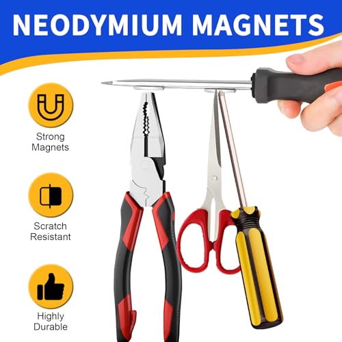 Powerful Neodymium Bar Magnets, 30 Pack Heavy Duty Magnet, 40x10x5mm - size: 40x10x5 mm, style: 30 Pack