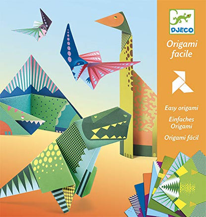 DJECO Dinosaur Origami Paper Craft Kit