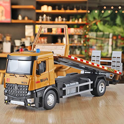 OANMYJJO Construction Truck Toys for Boys, Diecast Kid Play Tow Truck - color: Tow Truck