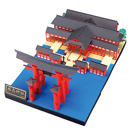 Paper Nano Itsukushima Shrine Deluxe Building Set