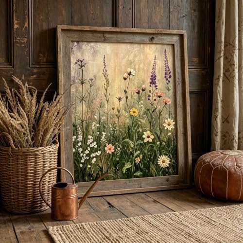 5D Wildflower Floral Diamond Art kits for Adults Beginners 13.8x13.8inch - color: KM1311-1