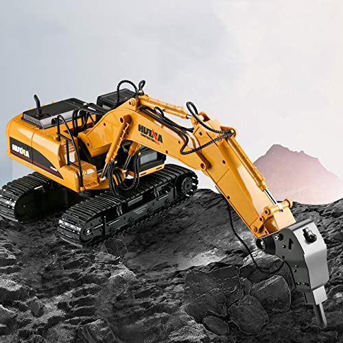 Gemini&Genius Drill Excavator, Demolition Machine Construction Vehicle Toys