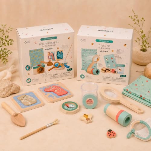 Miniland Outdoor Explorer Set, Archaeology Kit for Kids - Archaeology Kit - color: Archaeology Kit