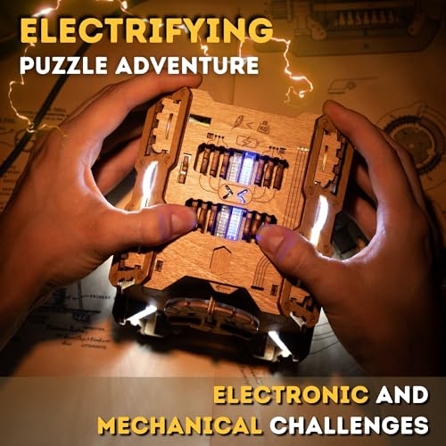 Puzzle Potato Tesla Box - Self-Powered Electronic Puzzle Box for Adults - color: Tesla Box