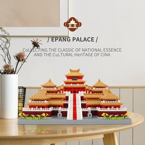 Chinese Architecture Micro Building Blocks Set Epang Palace 3050PCS - color: Epang Palace
