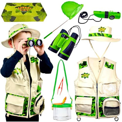 Kidz@Play Complete Green Safari Bug Hunting Kit - color: Green