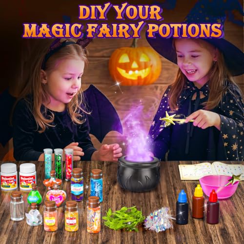 Potion Kits for Kids, Magic Mix Potion Set for Kids Ages 6-12, Mystery Potion Making Art & Craft Gift Toy for Christmas, Halloween & Birthday - color: Blue