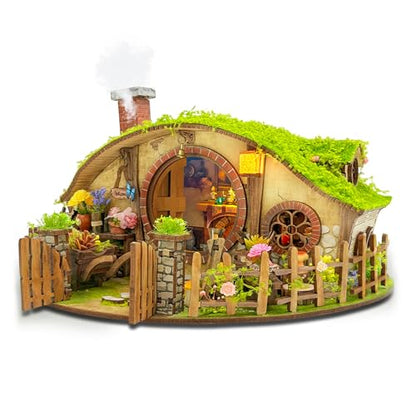 The Magic Ring House DIY Miniature House Kit & Book Nook Kit - color: The Magic Ring House