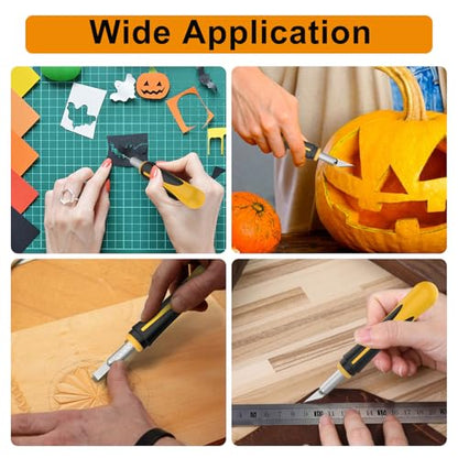 Exacto Knife Set, 16Pcs Craft & Hobby Knife, Precision Cutting Tool