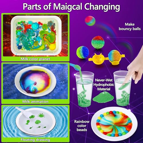 UNGLINGA 272 Experiments Science Kit for Kids, Chemistry Set - style: science kit with 272 experiments