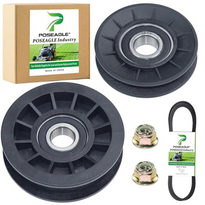 GX20286 and GX20287 Idler Pulleys, UC30568 John Deere Drive Belt - size: 1xGX20286+1xGX20287+1/2x89
