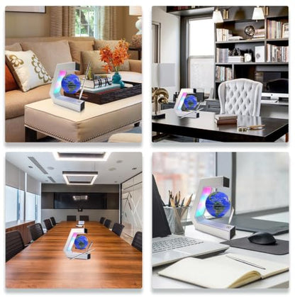 Flagest Magnetic Levitation Floating Globe with Pen, Desk Decor, Tech Gift