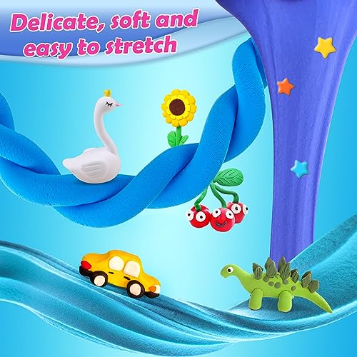 ESSENSON Air Dry Clay 210 Colors, Modeling Clay for Kids - color: 210 Colors